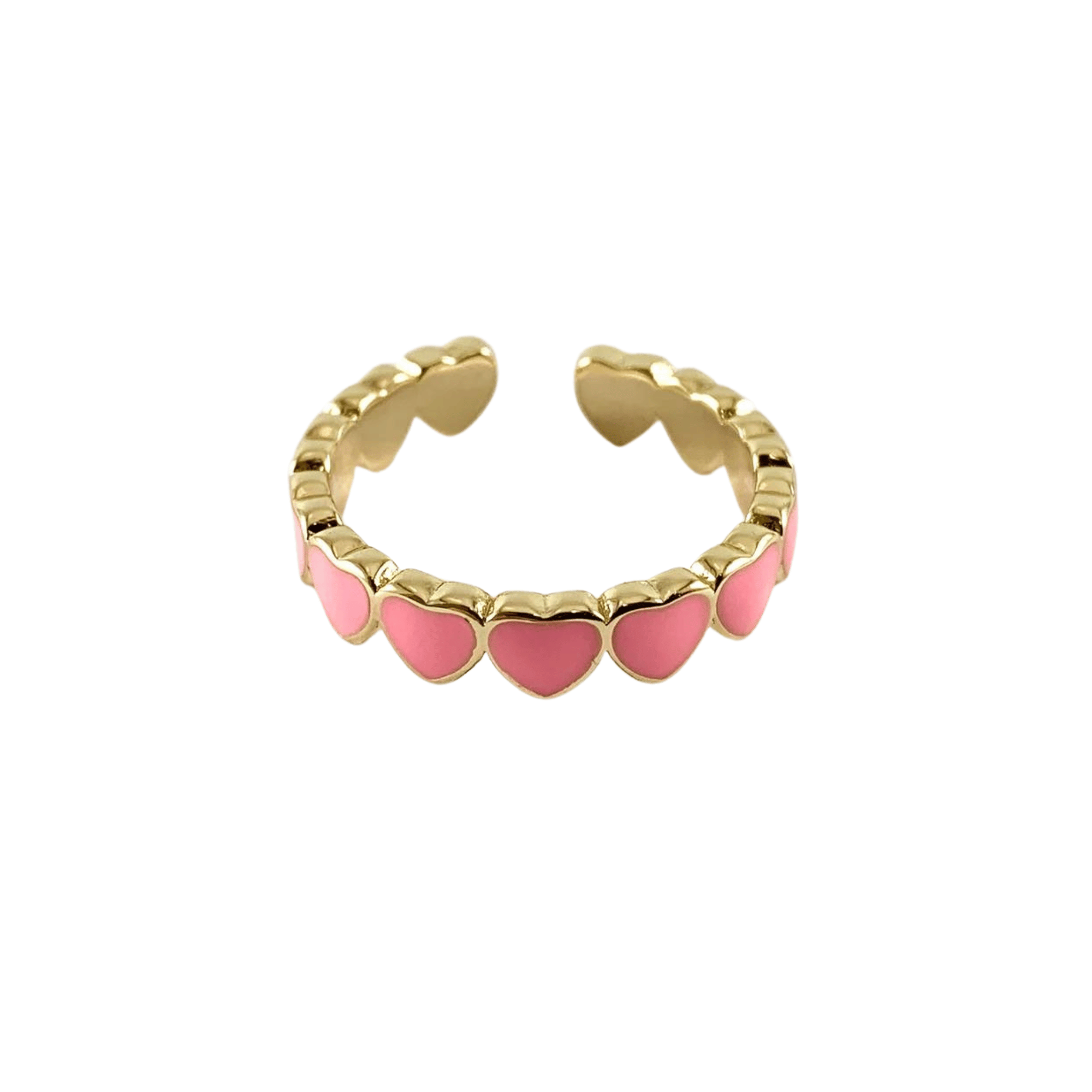 Heavenly Heart Ring - Pink Shell – Joy Dravecky