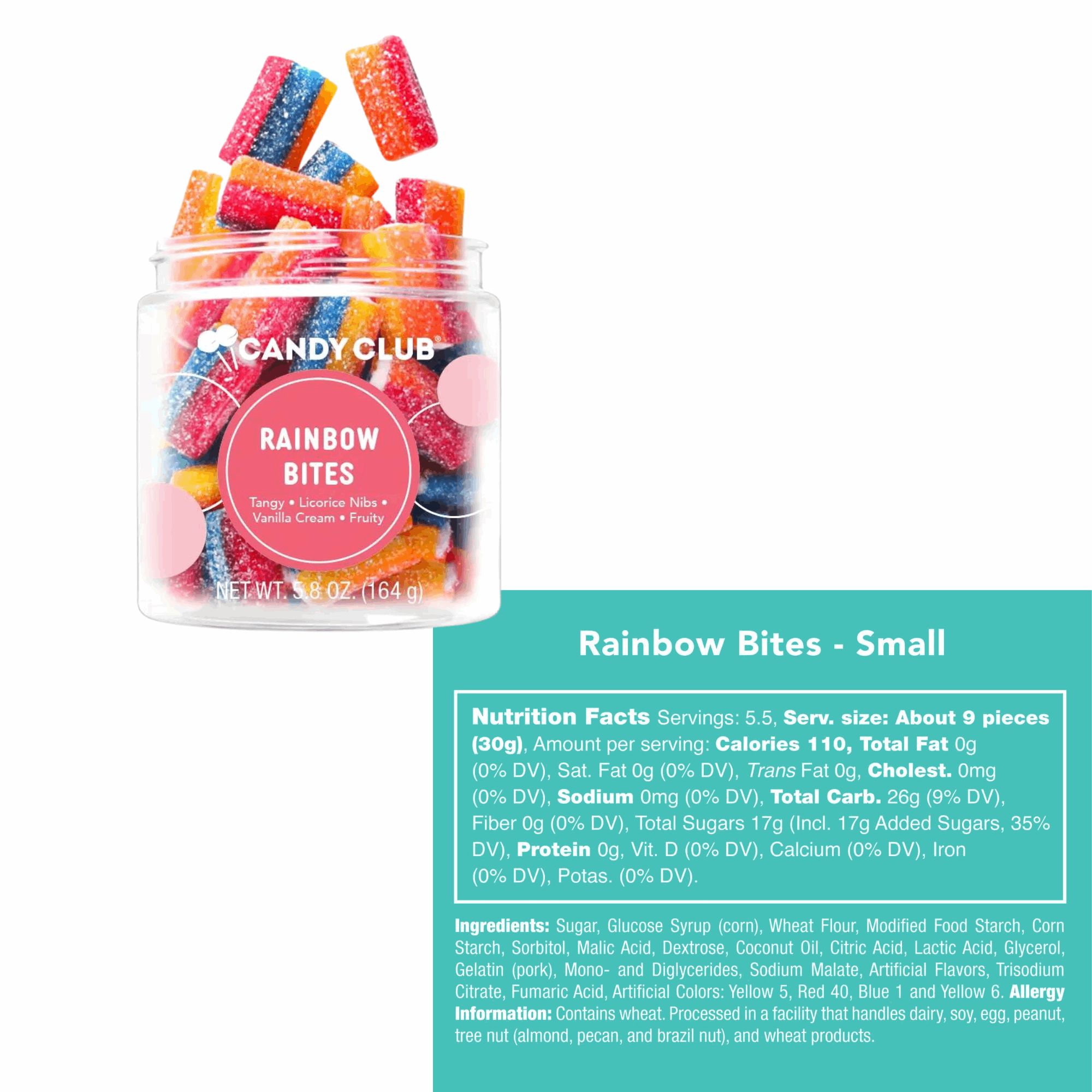 Rainbow Bites Candy