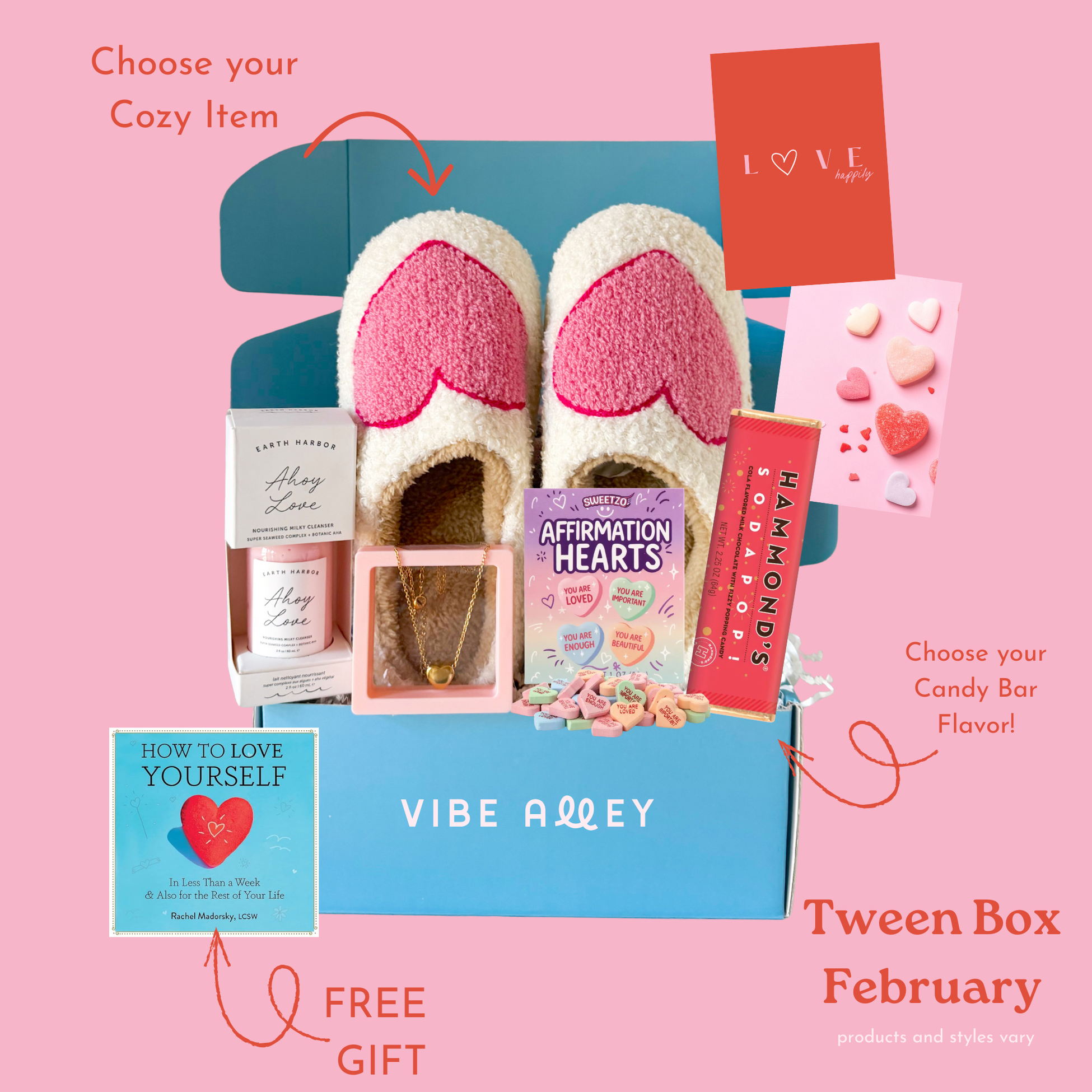 Monthly Gift Boxes For Girls | Trendy Gifts She'll Love! – Vibe Alley