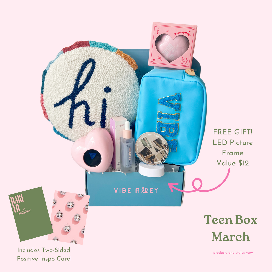 Monthly Gift Boxes For Girls 7 18 Trendy Gifts She ll Love Vibe Alley Monthly gift boxes for girls 7 18 trendy gifts she ll love vibe alley