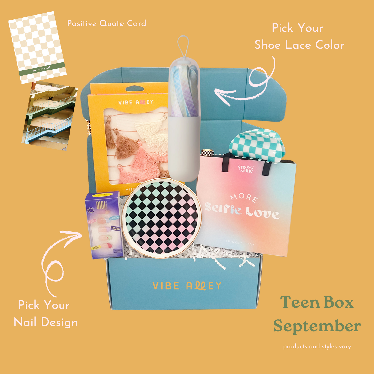 Monthly Gift Boxes For Girls | Trendy Gifts She'll Love! – Vibe Alley