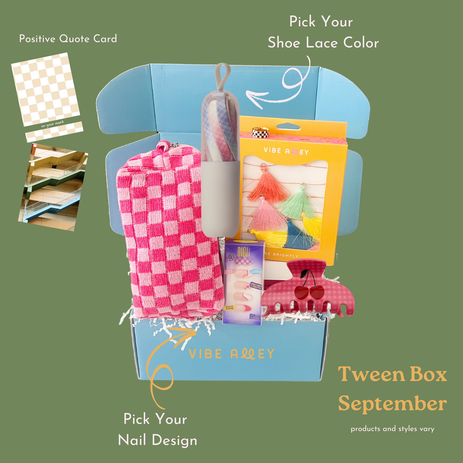 Monthly Gift Boxes For Girls | Trendy Gifts She'll Love! – Vibe Alley