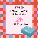 Tween 3 Month Prepaid Subscription